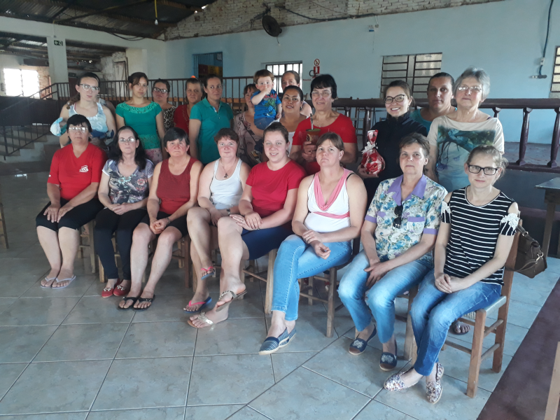 Fonoaudióloga do NASF realizou orientações para todas as mulheres do PAIF